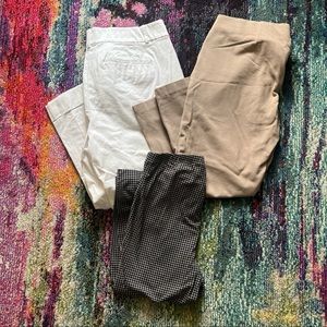 Bundle of Women’s Size XL Ann Taylor, Chico, and Old Navy Pants